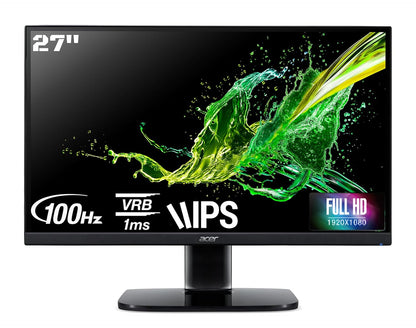 ACER KA270 EAB 27 INCH IPS FULL HD LCD MONITOR WITH LED BACK LIGHT