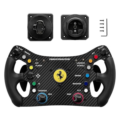 Thrustmaster Ferrari 488 GT3 Wheel Add-On, Racing Wheel Rim, PC, PS5, PS4, Xbox Series X|S, Xbox One, Officially Licensed by Ferrari