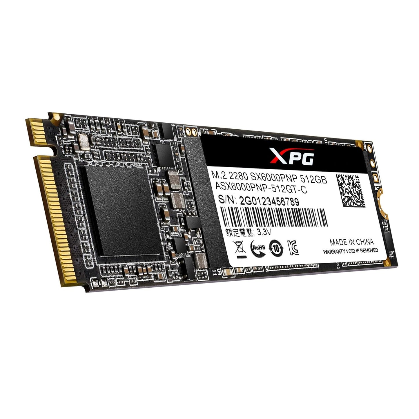 XPG ADATA SX6000 PRO M.2 NVME 512GB (ASX6000PNP-512GT-C)