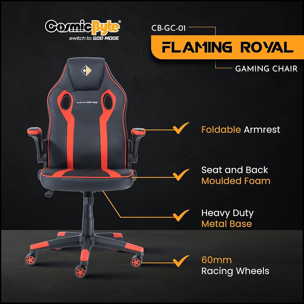 COSMIC BYTE CB-GC-01 Flaming Royale Gaming Chair