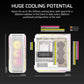 CORSAIR ICUE LINK 5000T LX RGB MID-TOWER PC CASE, WHITE
