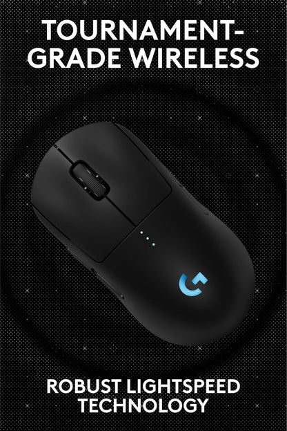 LOGITECH G PRO 2 LIGHTSPEED WIRELESS GAMING MOUSE (BLACK)