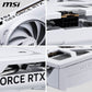 MSI GeForce RTX 5060 8G Ventus 2X OC White Graphic Card