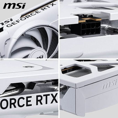 MSI GeForce RTX 5060 8G Ventus 2X OC White Graphic Card