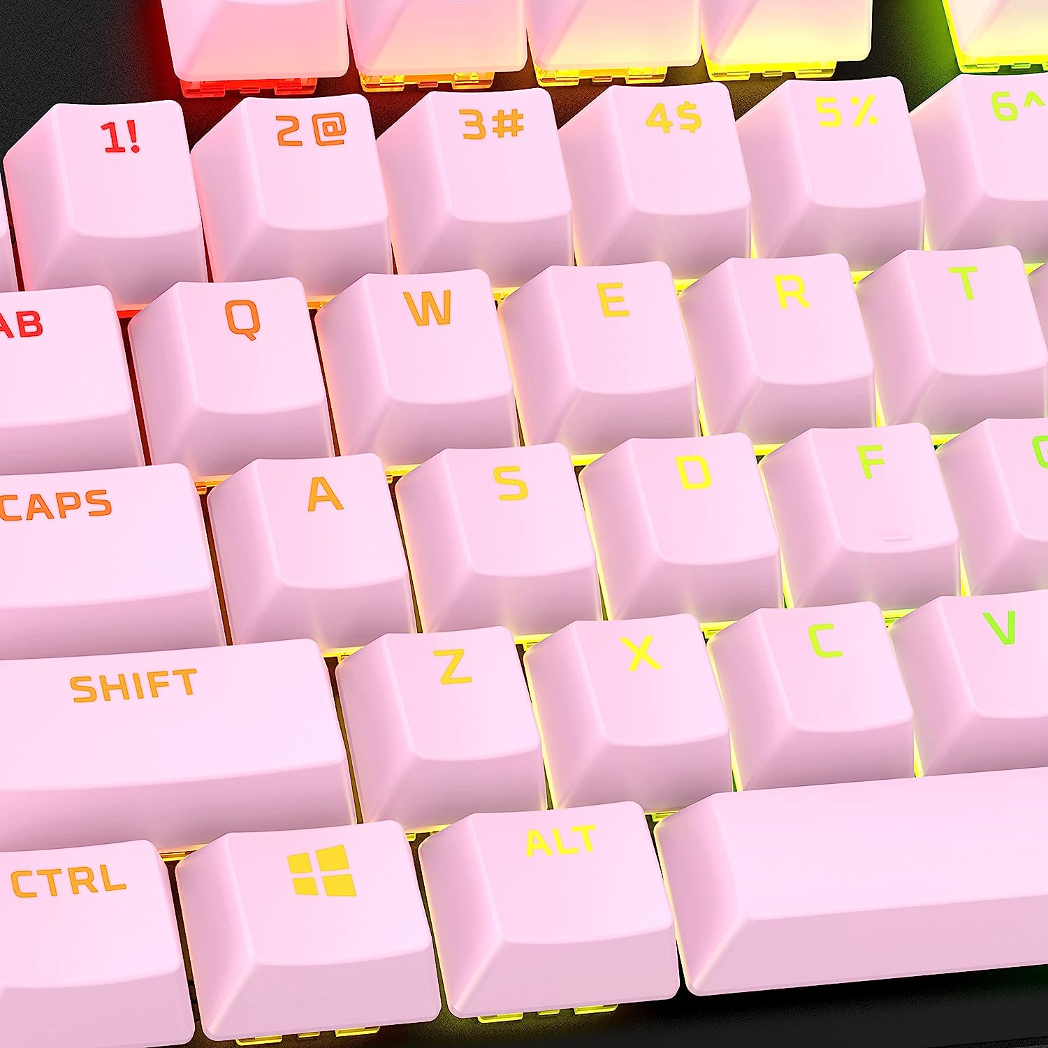 HyperX PBT Keycaps Full Key Set (Pink)
