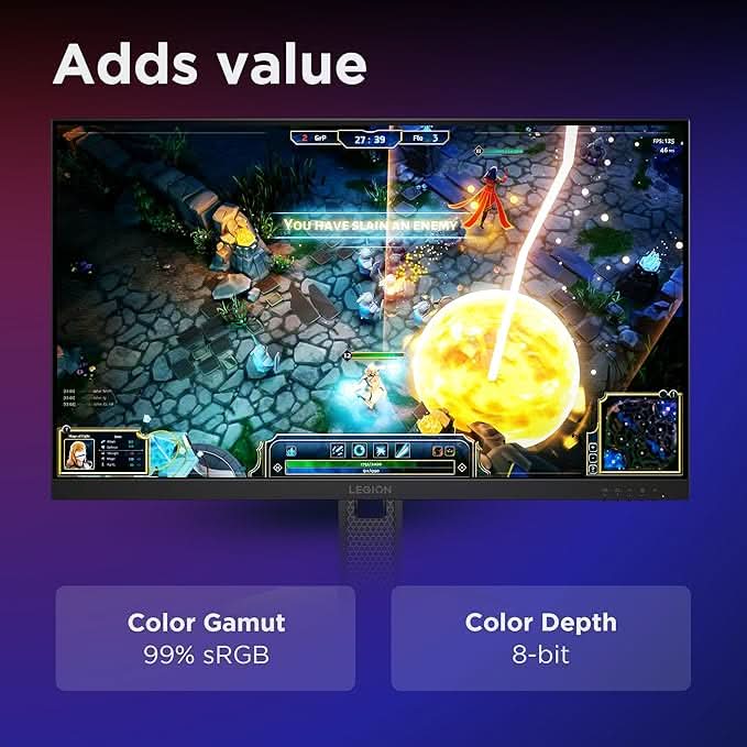 Lenovo Legion 27Q-10 27inch QHD IPS 240Hz Gaming Monitor