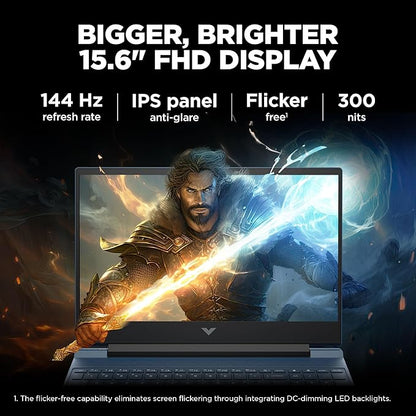 HP VICTUS 15 FB3036AX [R7-8845HS/16GB/512GB SSD/WIN11 HOME+MS24/15.6"/8GB-RTX4060 GRAPHICS/1 YEAR(S)/BLUE]