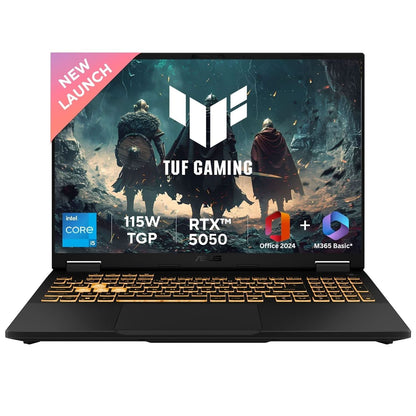 ASUS TUF F16 FX608JH-RV057WS [CI5-13450HX/16GB/1TB SSD/WIN11 HOME+MS24/16.0"/8GB-RTX5050 GRAPHICS/1 YEAR(S)/GREY]