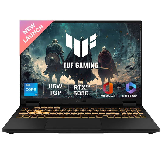ASUS TUF F16 FX608JH-RV057WS [CI5-13450HX/16GB/1TB SSD/WIN11 HOME+MS24/16.0"/8GB-RTX5050 GRAPHICS/1 YEAR(S)/GREY]