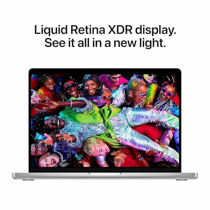 Apple 14-inch MacBook Pro M5 chip with 10 core CPU and 10 core GPU, 24GB, 1TB SSD - Silver