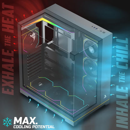 TAG GAMERZ SUPERNOVA MID-TOWER GAMING CABINET BLACK