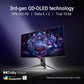 ASUS ROG SWIFT OLED PG32UCDM 32-INCH 4K QD-OLED 240HZ GAMING MONITOR
