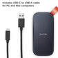 SANDISK 2TB PORTABLE E30 SSD SDSSDE30-2T00-G26