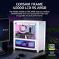 Corsair Chassis Frame 4000D LCD RS ARGB Premium Mid-Tower PC Case without PSU White - CC-9011327-WW