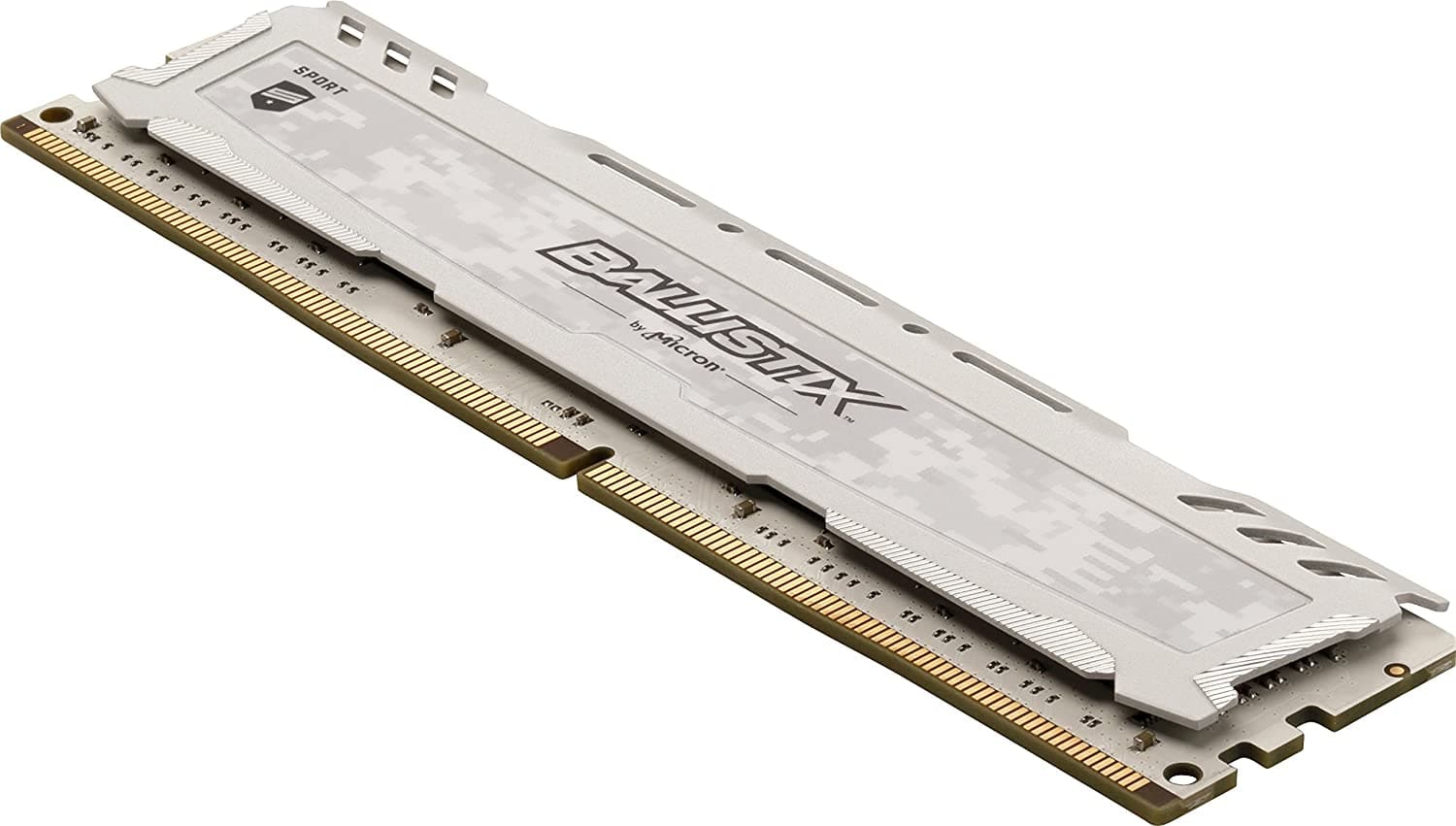CRUCIAL Ballistix Sport 16GB ( 16GB x 1 ) 2400MHz DDR4 RAM ( White )