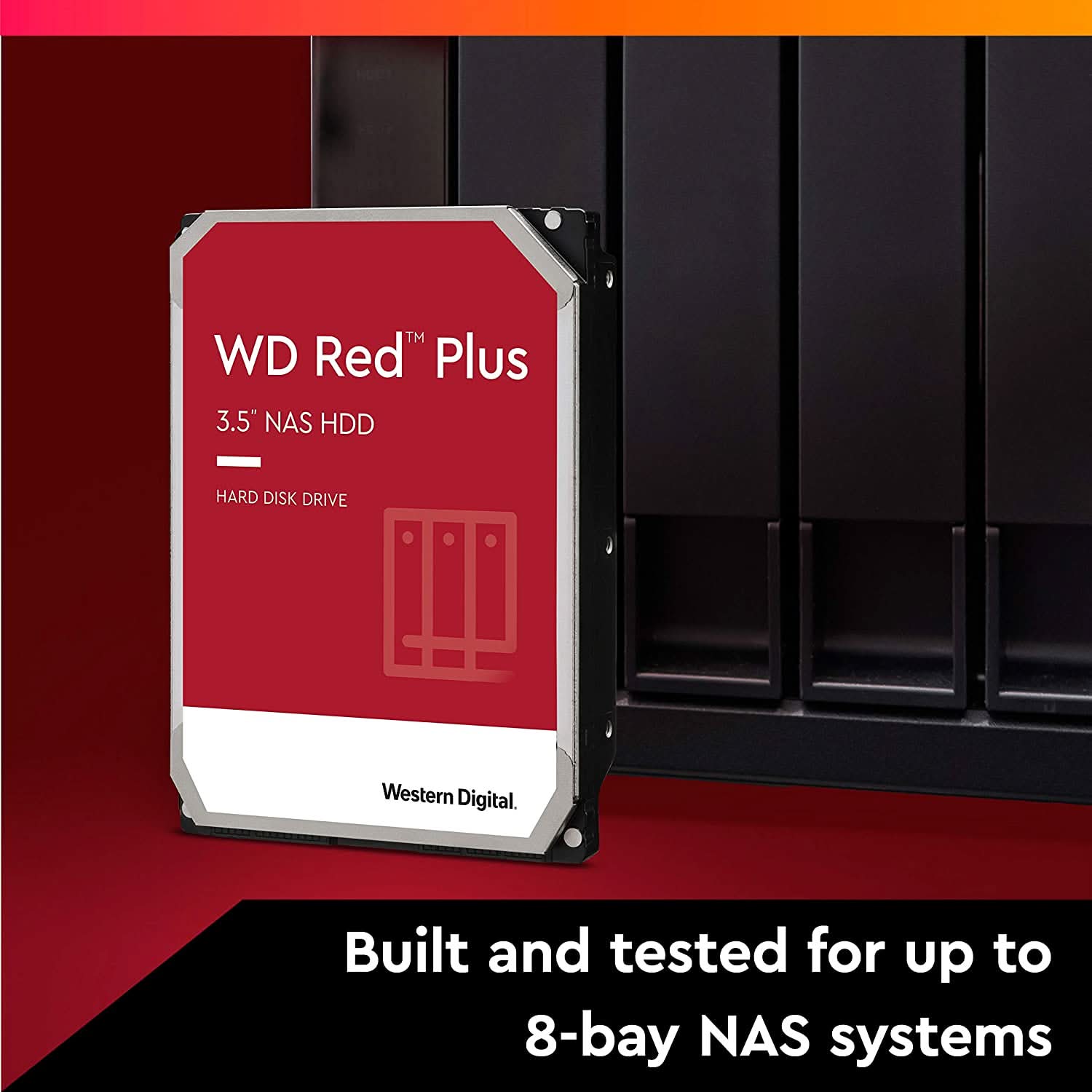 WESTERN DIGITAL 2TB RED INTERNAL SATA HARD DRIVE
