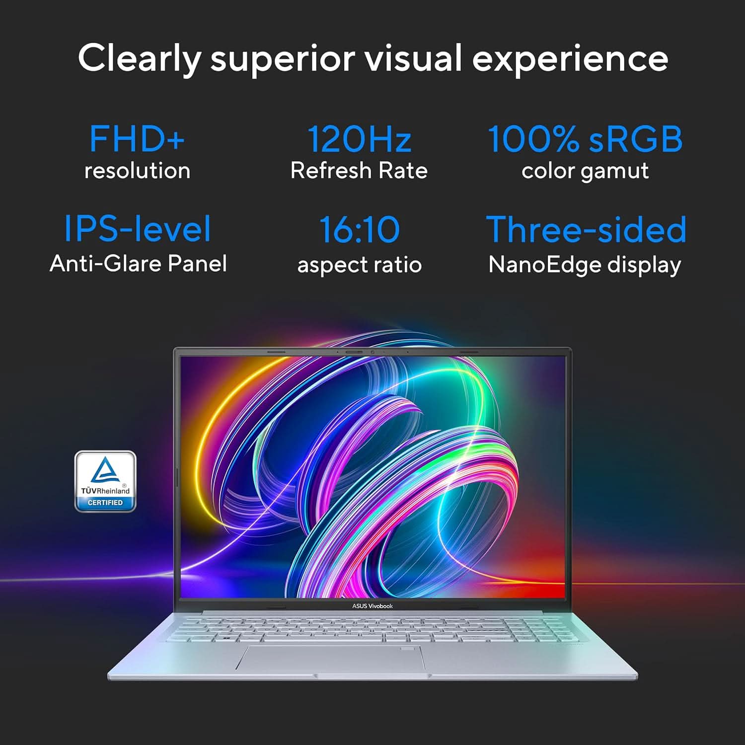 ASUS VIVOBOOK 16X 2023 K3605ZC-MB541WS LAPTOP (12TH GEN CORE I5/ 16GB/ 512GB SSD/ WIN11 HOME/ 4GB GRAPH)