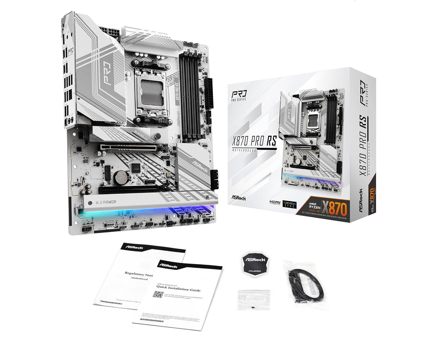ASROCK X870 PRO RS WIFI MOTHERBOARD