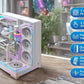 TAG GAMERZ SUPERNOVA MID-TOWER GAMING CABINET WHITE