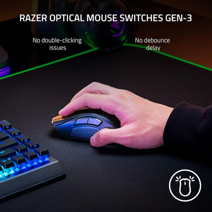 RAZER NAGA V2 PRO - WIRELESS MMO GAMING MOUSE RZ01-04400100-R3A1