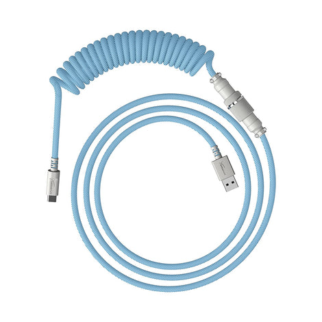 HyperX Coiled Cable (Light Blue/White)