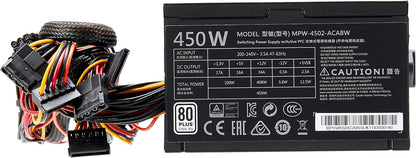 COOLER MASTER 450W MWE450 80 PLUS BRONZE NON MODULAR SMPS