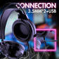 AULA S605 BLACK RGB USB GAMING HEADSET