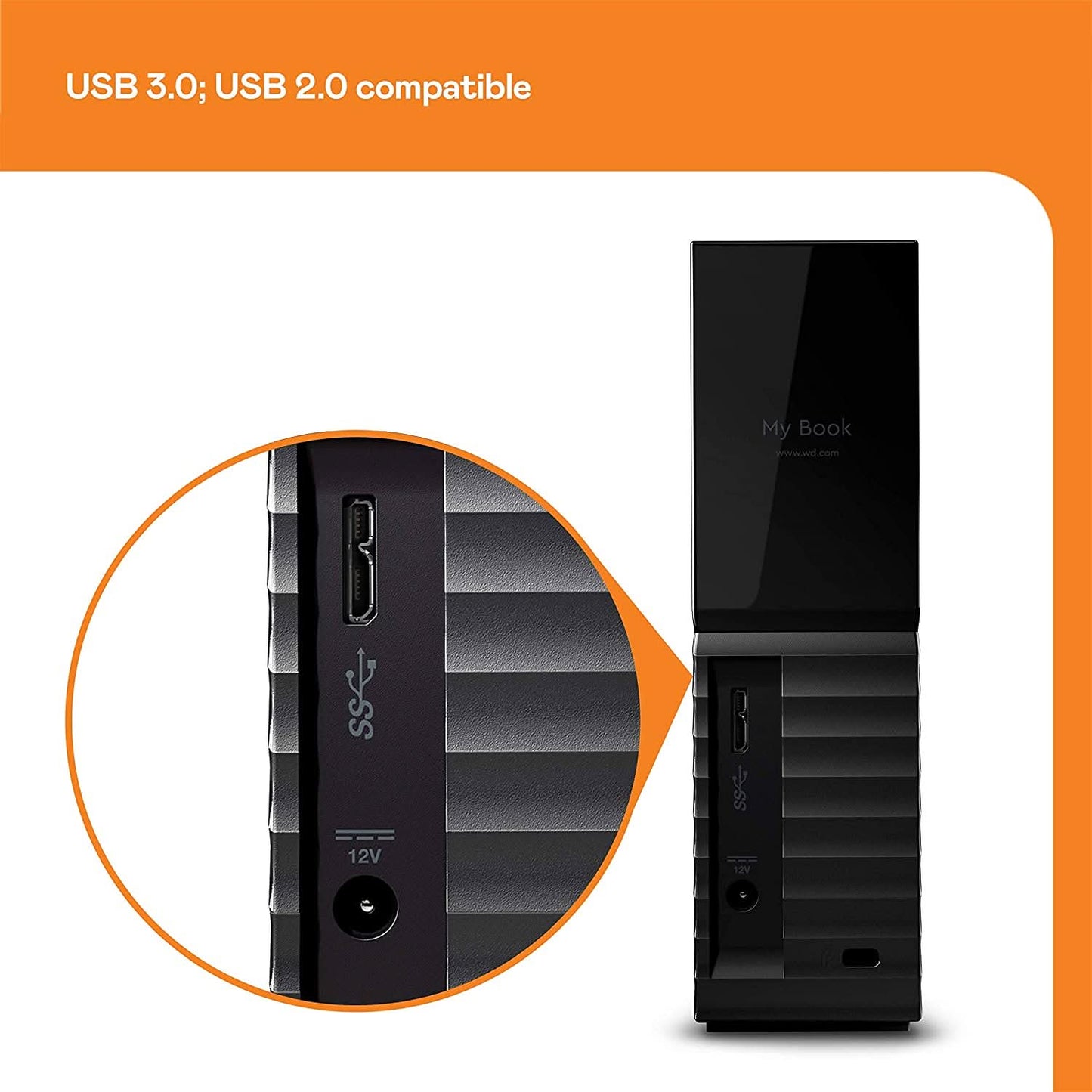 WESTERN DIGITAL 6TB MY BOOK ESSENTIAL EXTERNAL HARD DRIVE