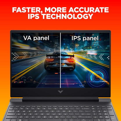 HP VICTUS 15 FA1333TX [CI7-13620H 13TH GEN/16GB/1TB SSD/WIN11 HOME+MSO/15.6 INCH/8GB-RTX4060 GRAPHICS /1 YEAR(S)/BLACK]
