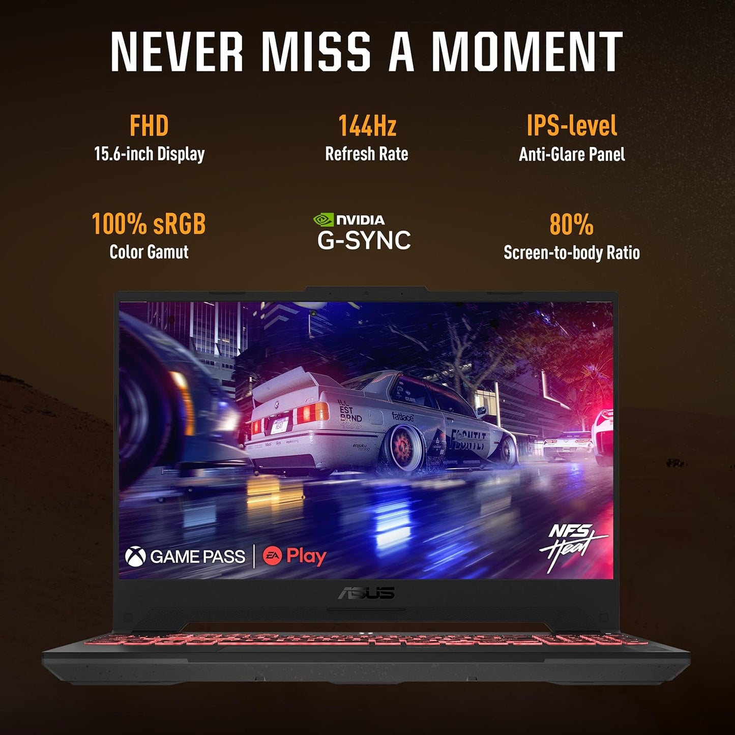 ASUS TUF GAMING F15, GAMING LAPTOP, 13TH GEN INTEL CORE I7-13620H, RTX 4050 GRPH (16GB/512GB/39.62 CMS (15.6) FHD/WIN 11 HOME) FX507VU-LP210W