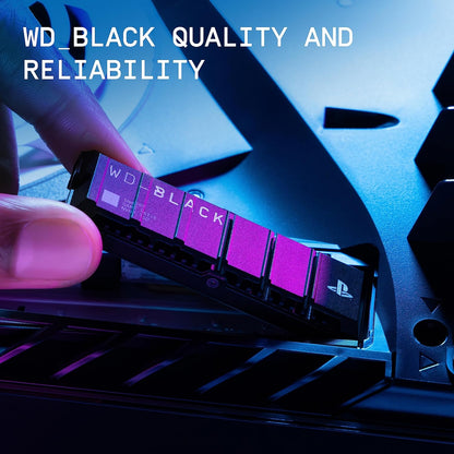 WESTERN DIGITAL BLACK SN850P NVME SSD FOR PS5 2TB