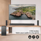 PHILIPS AUDIO TAB4529/94 5.1CH SOUNDBAR WITH WIRELESS SATELLITES AND SUBWOOFER, BASS BOOST, 160W RMS OUTPUT, HDMI ARC, OPTICAL, BLUETOOTH V5.0, WALL MOUNT AND AUX-IN FOR EASY CONNECTION (BLACK)