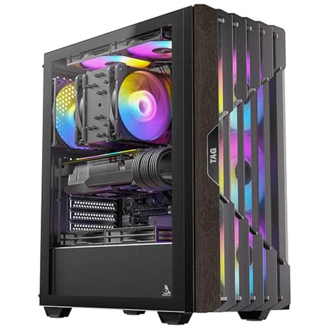 TAG Gamerz Stellar Elite ARGB ATX Mid Tower Cabinet ( Black )