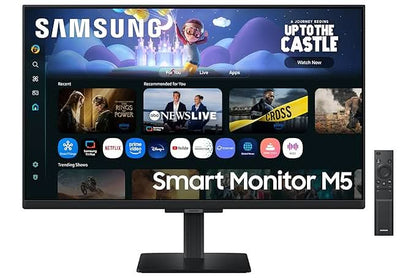 Samsung 27 Inch FHD M5 Smart Monitor with Smart TV Experience