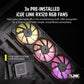 CORSAIR ICUE LINK 3500X RGB TEMPERED GLASS MID-TOWER, BLACK
