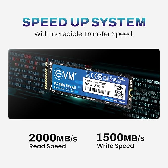 EVM 256GB NVME M.2 SSD EVMNV/256GB
