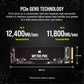 CORSAIR CSSD-F1000GBMP700PNHMP700 PRO 1TB PCIE GEN5 X4 NVME 2.0 M.2 SSD