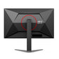 AOC 24 FAST IPS, FHD 1920x1080, 180 Hz, 0.5ms, 300 cd/m², HDMI 2.0 x 1, DP 1.4 x 1, NTSC 113% / sRGB 126% with Hight Adiustable Stand