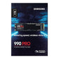 SAMSUNG 990 PRO 1TB PCIE 4.0 M.2 INTERNAL SSD MZ-V9P1T0BW