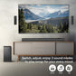 PHILIPS AUDIO TAB4519/94 5.1CH SOUNDBAR WITH WIRELESS SATELLITES AND SUBWOOFER, BASS BOOST, 150W RMS OUTPUT, HDMI ARC, OPTICAL, BLUETOOTH V5.0, WALL MOUNT AND AUX-IN FOR EASY CONNECTION (BLACK)