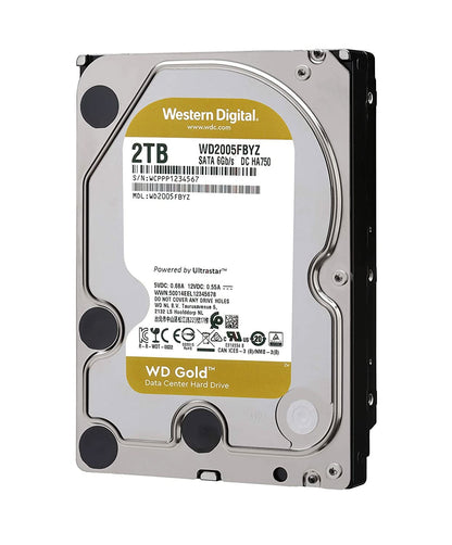 WESTERN DIGITAL GOLD 2TB INTERNAL SATA HARD DRIVE