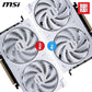 MSI GeForce RTX 5060 8G Ventus 2X OC White Graphic Card