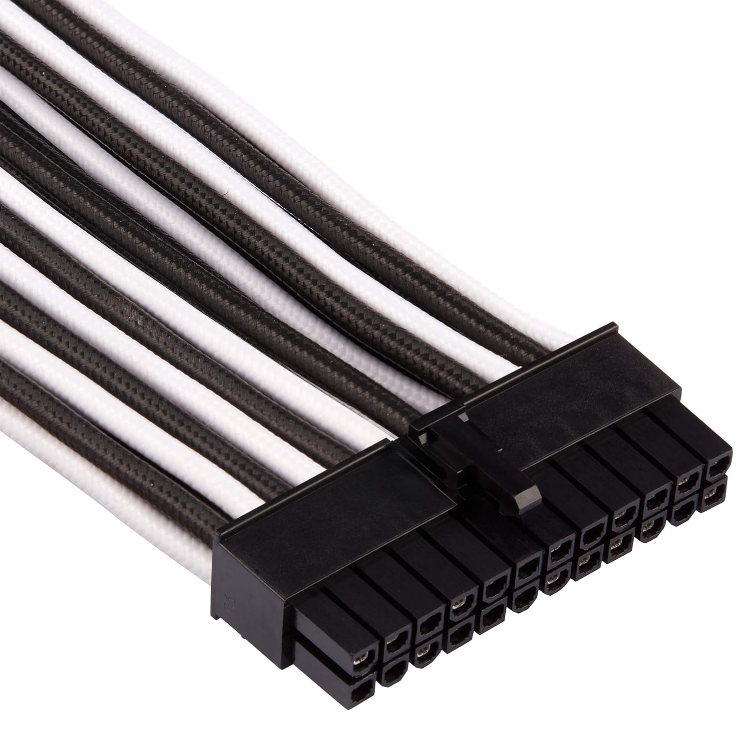 CORSAIR PREMIUM INDIVIDUALLY SLEEVED DC CABLE STARTER KIT TYPE 4 (GENERATION 4) WHITE/BLACK