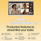 HP ALL-IN-ONE PC, WINDOWS 11 HOME, INTEL PROCESSOR N200, 21.45-INCH (54.5 CM), FHD, INTEL UHD GRAPHICS, 720P HD CAMERA W/PRIVACY SHUTTER, DUAL SPEAKERS (WIN 11, WHITE, 4.17 KG), DG0154IN
