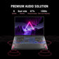 ASUS ROG ZEPHYRUS G16,AMD RYZEN AI 9 HX 370 GAMING LAPTOP(NVIDIA RTX 4060-8GB/100W TGP/16GB/1TB/2.5K QHD+/16 INCH/240HZ/WINDOWS 11/M365 BASIC (1YEAR)*/OFFICE HOME 2024/ECLIPSE GRAY/1.85 KG)GA605WV-QP478WS
