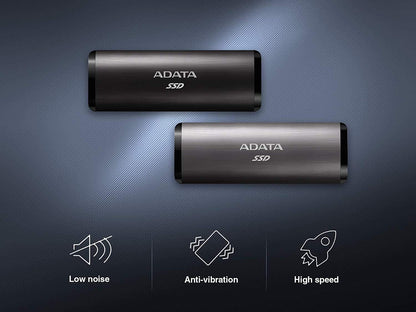 ADATA SE760 2TB EXTERNAL SOLID STATE DRIVE ASE760-2TU32G2-CBK