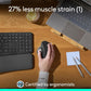 LOGITECH MX ERGO S ADVANCED WIRELESS TRACKBALL MOUSE, USB-C RECHARGEABLE WIRELESS ERGONOMIC MOUSE