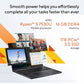 ASUS VIVOBOOK 16 (2023), AMD RYZEN 5 7530U, 16 INCH (40.64 CM) WUXGA, THIN & LIGHT LAPTOP (16GB/1TB SSD/WINDOWS 11/OFFICE 2021/ALEXA BUILT-IN/BACKLIT KB/FP SENSOR/INDIE BLACK/1.88 KG), M1605YA-MB551WS
