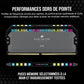 CORSAIR DOMINATOR PLATINUM RGB DDR5 RAM 64GB (2X32GB) 6000MHZ CL30- GRAY (CMT64GX5M2B6000Z30)