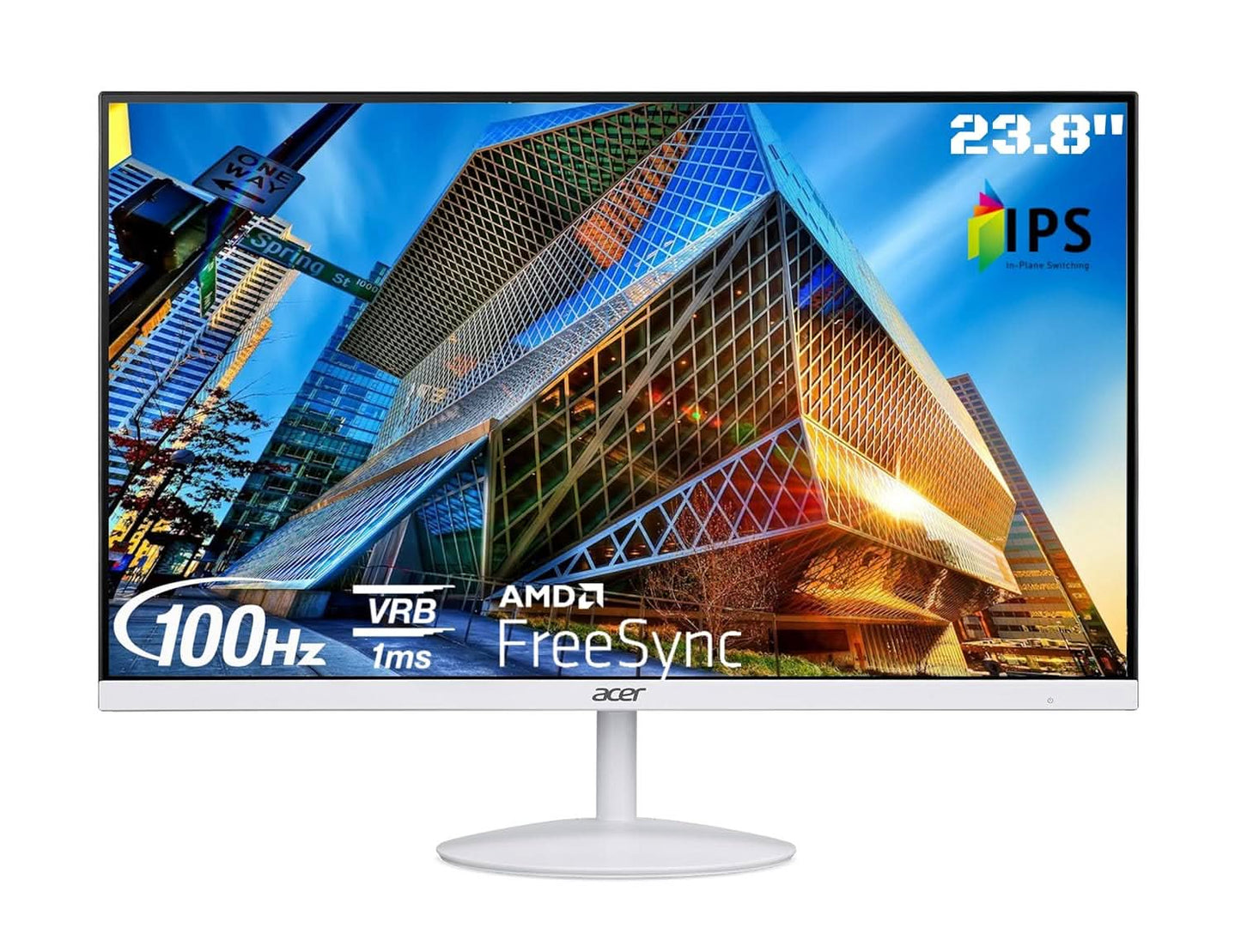 ACER SA242YE 23.8 INCH FULL HD IPS ULTRA SLIM (7.2MM THICK) BACKLIGHT LED LCD MONITOR